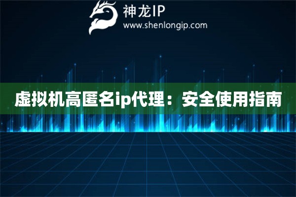 虚拟机高匿名ip代理：安全使用指南