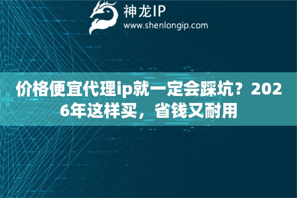 价格便宜代理ip就一定会踩坑?2026年这样买,省钱又耐用 价格便宜代理ip就一定会踩坑?2026年这样买,省钱又耐用