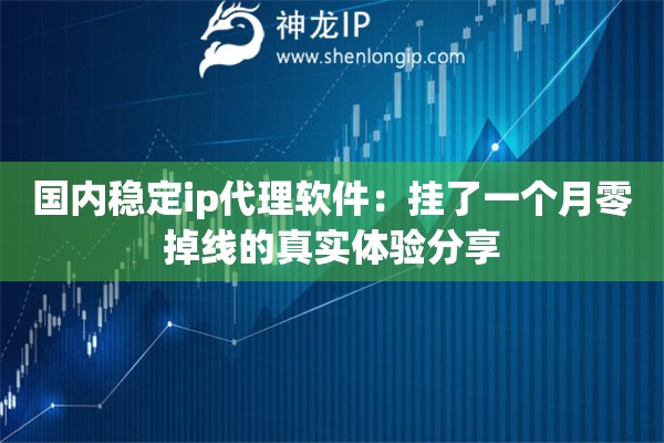 国内稳定ip代理软件：挂了一个月零掉线的真实体验分享