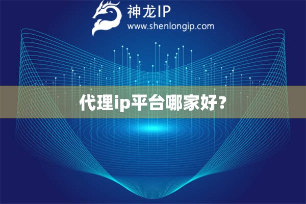 代理ip平台哪家好？