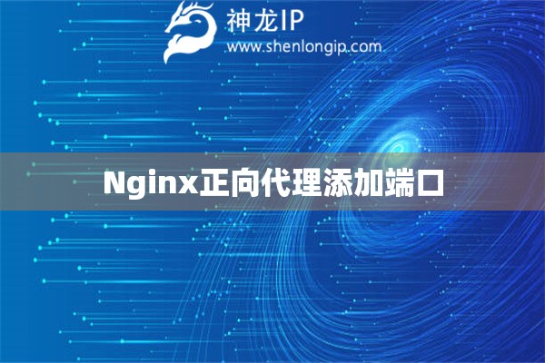 Nginx正向代理添加端口