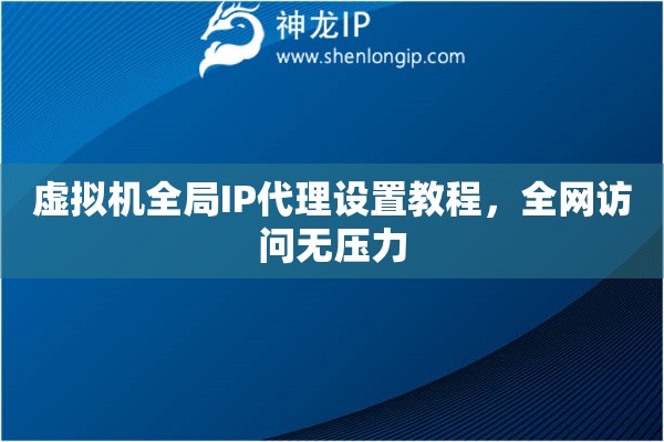 虚拟机全局IP代理设置教程，全网访问无压力