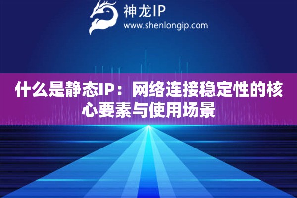 什么是静态IP：网络连接稳定性的核心要素与使用场景