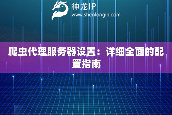 爬虫代理服务器设置：详细全面的配置指南