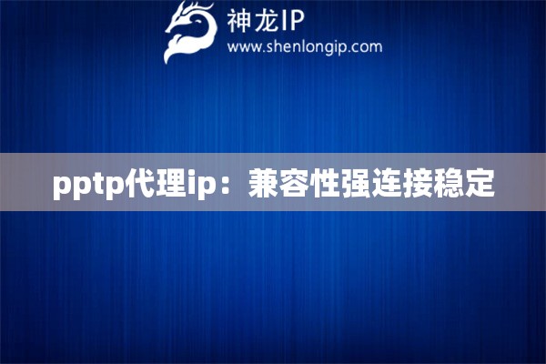 pptp代理ip：兼容性强连接稳定