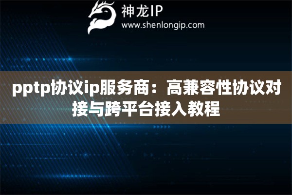 pptp协议ip服务商：高兼容性协议对接与跨平台接入教程