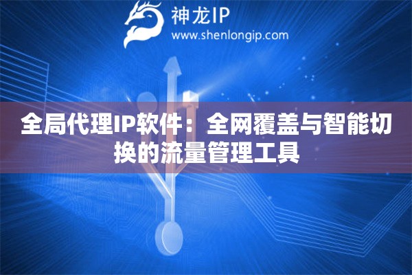 全局代理IP软件：全网覆盖与智能切换的流量管理工具