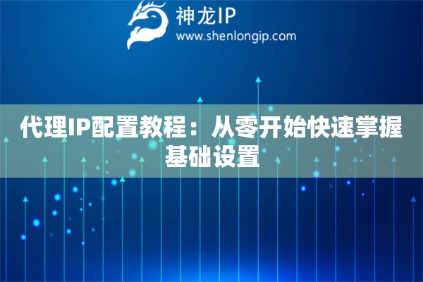 代理IP配置教程：从零开始快速掌握基础设置