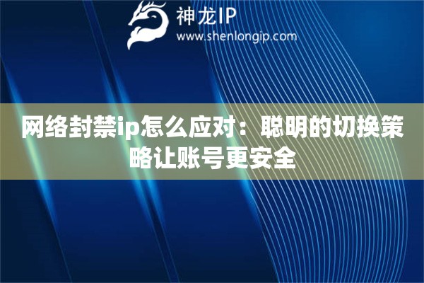 网络封禁ip怎么应对:聪明的切换策略让账号更安全 网络封禁ip怎么应对:聪明的切换策略让账号更安全