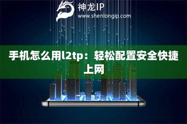 手机怎么用l2tp：轻松配置安全快捷上网