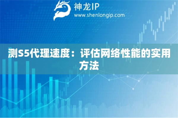 测S5代理速度：评估网络性能的实用方法