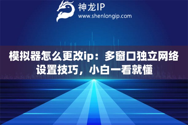 模拟器怎么更改ip：多窗口独立网络设置技巧，小白一看就懂