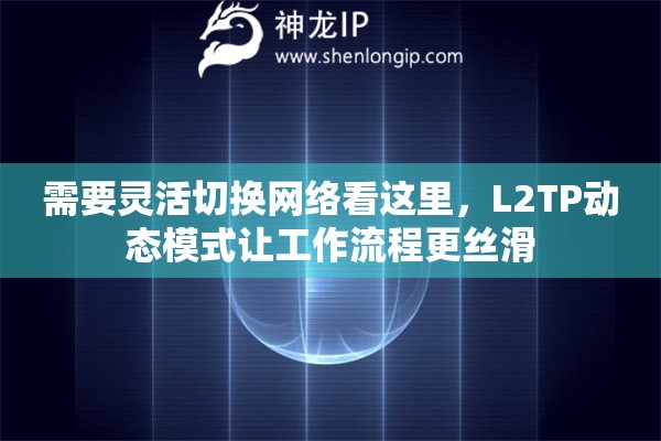需要灵活切换网络看这里，L2TP动态模式让工作流程更丝滑