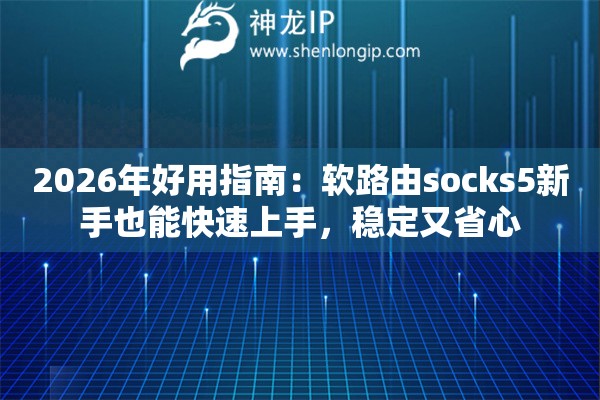 2026年好用指南:软路由socks5新手也能快速上手,稳定又省心 2026年好用指南:软路由socks5新手也能快速上手,稳定又省心