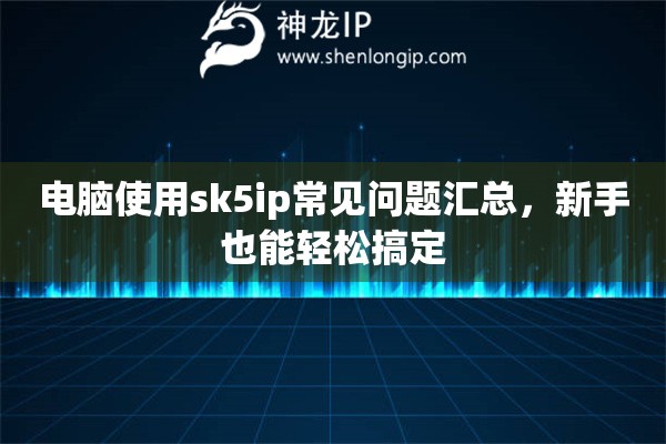 电脑使用sk5ip常见问题汇总，新手也能轻松搞定