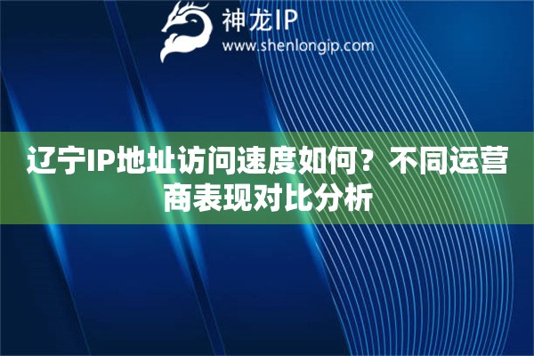 辽宁IP地址访问速度如何？不同运营商表现对比分析
