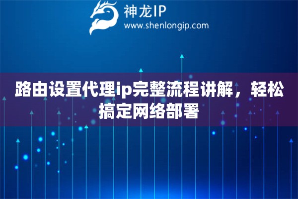 路由设置代理ip完整流程讲解，轻松搞定网络部署