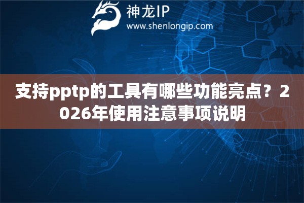 支持pptp的工具有哪些功能亮点？2026年使用注意事项说明