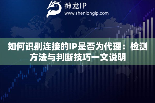如何识别连接的IP是否为代理：检测方法与判断技巧一文说明