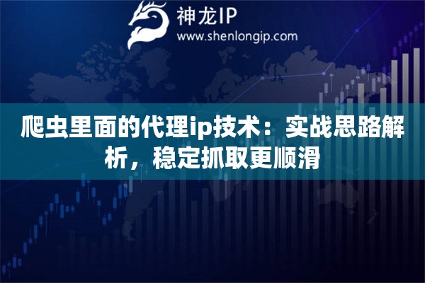 爬虫里面的代理ip技术：实战思路解析，稳定抓取更顺滑