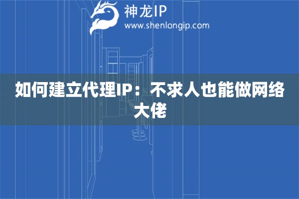 如何建立代理IP：不求人也能做网络大佬