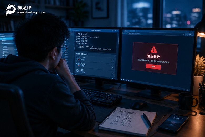 IP代理怎么无法连接？排查这五个原因快速恢复