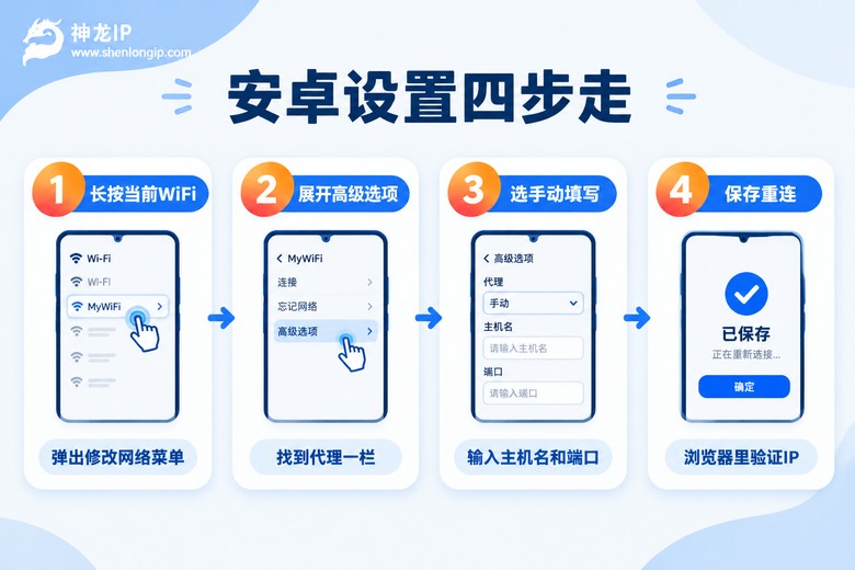 安卓手机代理设置步骤图
