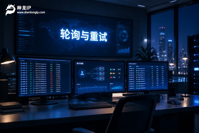 ip代理服务机制是怎么回事？轮询、重试这些词一次说明白