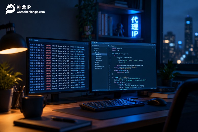 scrapy如何处理代理ip？中间件写法与失败重试，思路一次理顺