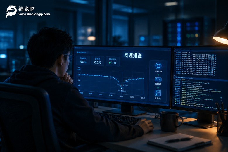 代理ip网速慢掉线怎么办？先别急着换服务商，排查思路在这