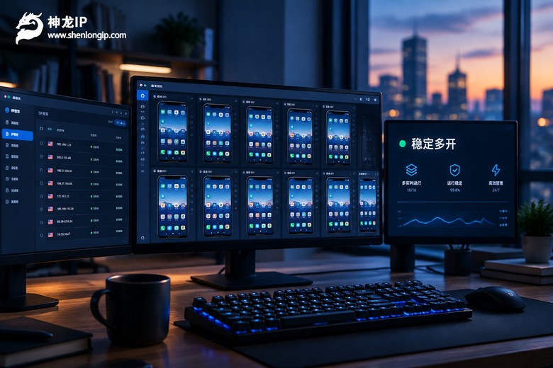 模拟器用什么ip代理好？多开党看完这篇，卡顿和风控都少一半