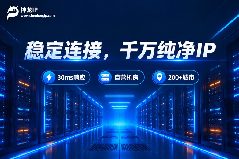 神龙IP稳定连接品牌宣传图