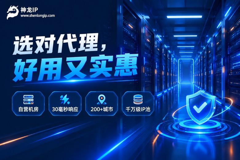 神龙IP好用实惠选型品牌信息图