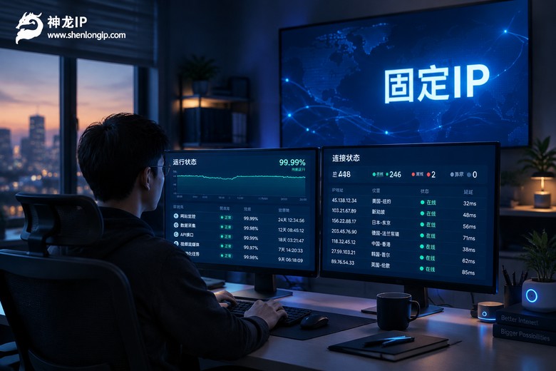 代理ip固定有什么好处？长期运行场景的实用选择
