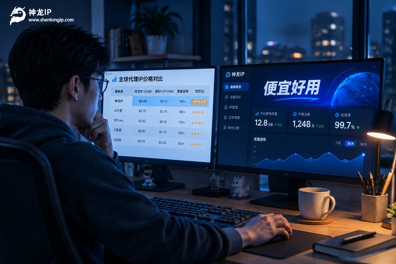 国内哪个ip代理便宜点？便宜和好用，其实可以兼得