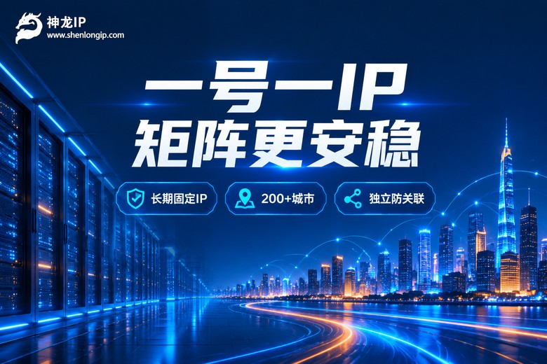 神龙IP一号一IP账号矩阵方案品牌图