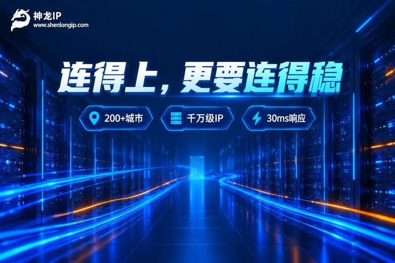 神龙IP稳定代理服务品牌图