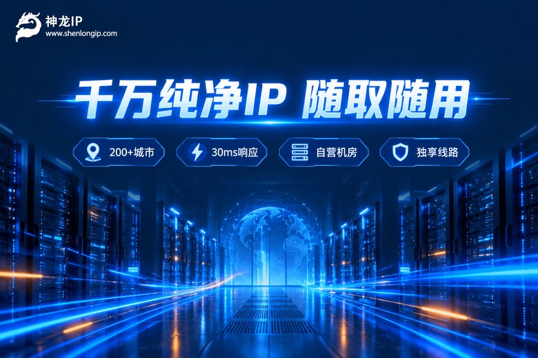神龙IP品牌图:千万纯净IP随取随用,200+城市精准定位