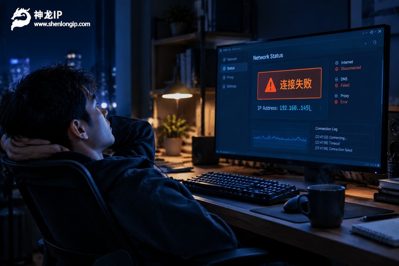 代理服务器换不了ip怎么办？连接失败原因与解决方法汇总