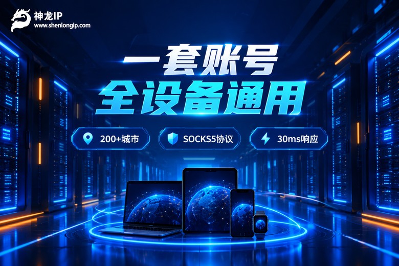 神龙IP多终端代理服务品牌图