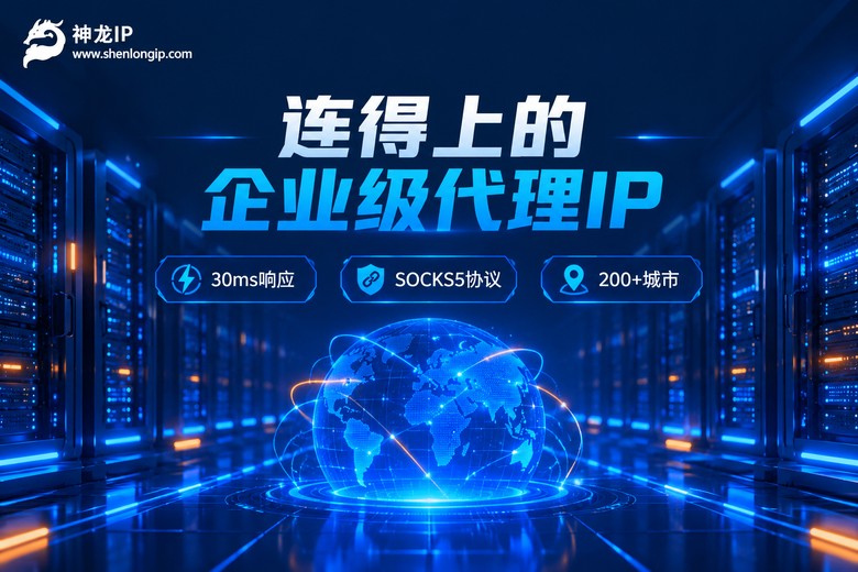神龙IP企业级代理IP品牌图