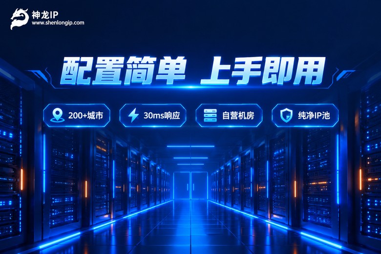神龙IP品牌信息图:配置简单上手即用