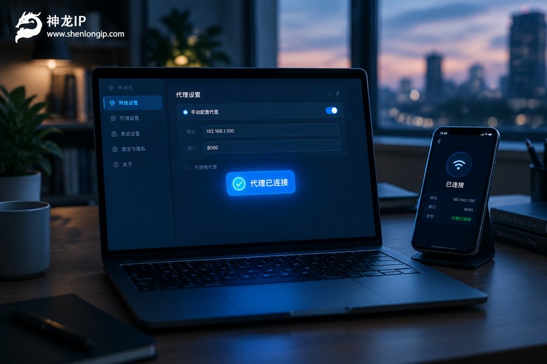 怎么设置代理ip？电脑与手机通用设置步骤及参数详解