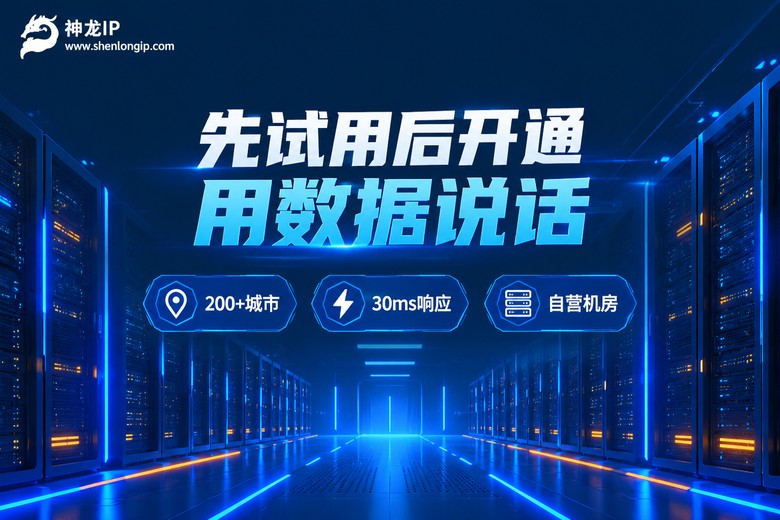 神龙IP先试用后开通品牌宣传图